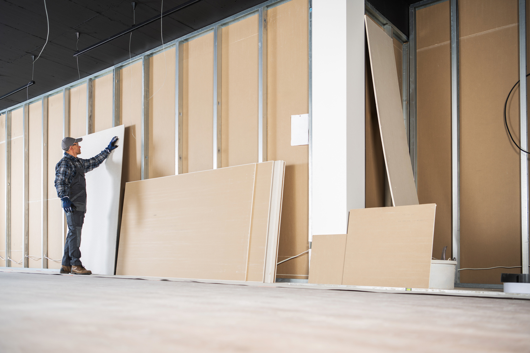 divisória de drywall para escritórios no jardim canadá